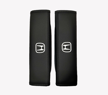 product_thumbnail_Honda Leather Seat Belt Cover (Black)